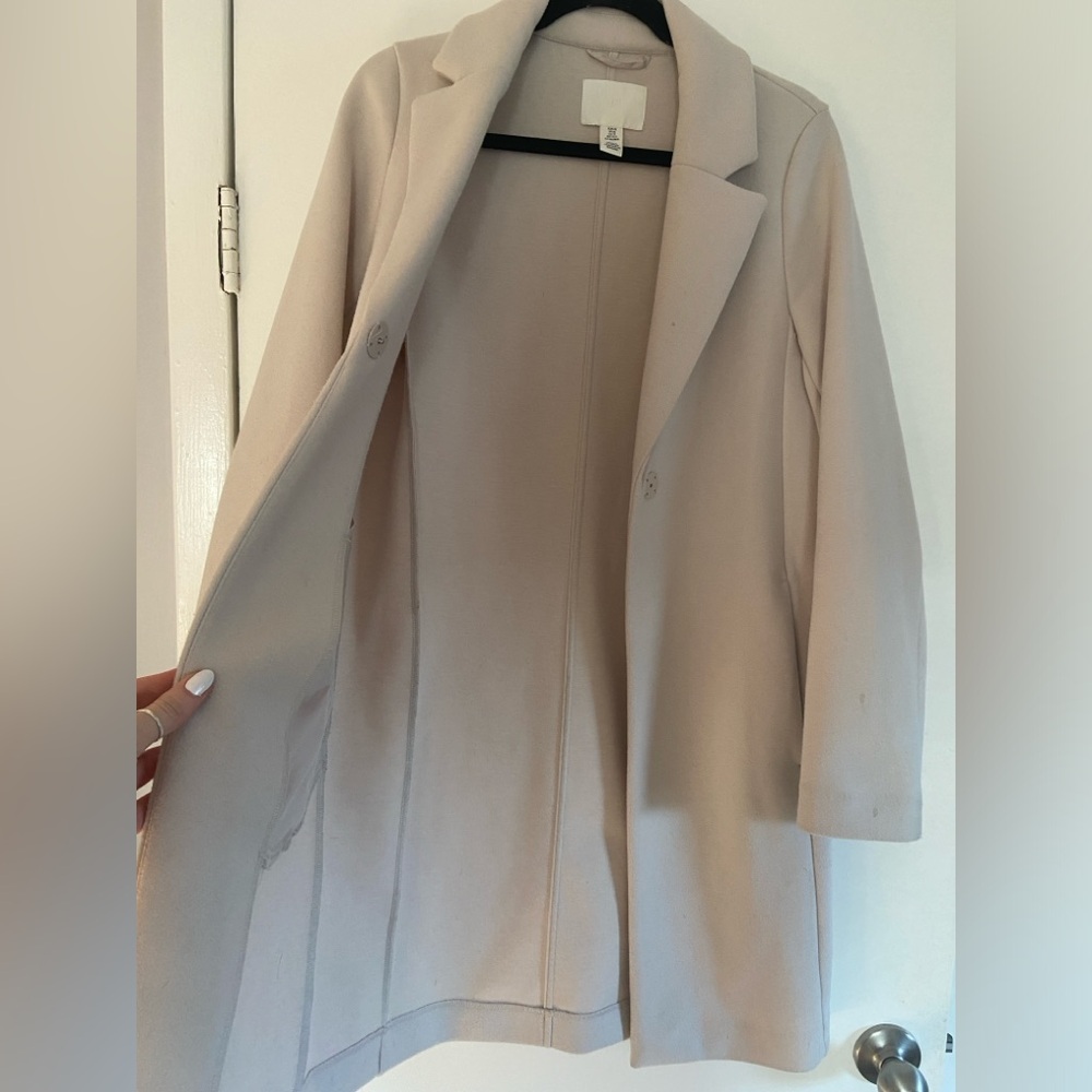 SINGLE-BREASTED COAT XSmall - Picture 5 of 12